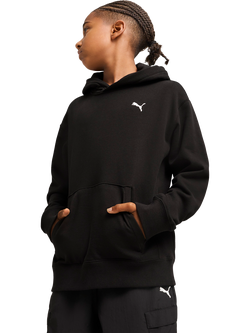 PUMA Kids' Youth Relaxed Hoodie, Puma Black