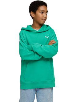 PUMA Kids' Youth Relaxed Hoodie, Vibrant Green