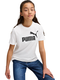 PUMA Kids' Logo T-Shirt, White