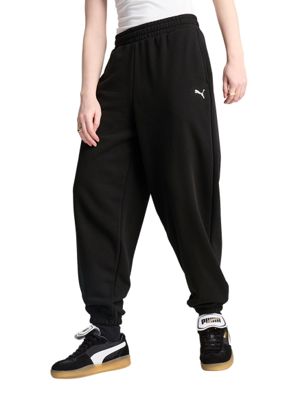 PUMA Wardrobe Essentials Relaxed Sweatpants, Puma Black