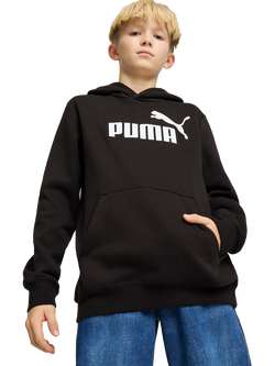 PUMA Kids' Youth Fleece Hoodie, Black