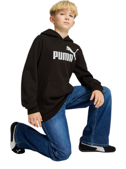 PUMA Kids' Youth Fleece Hoodie - view 2, Black