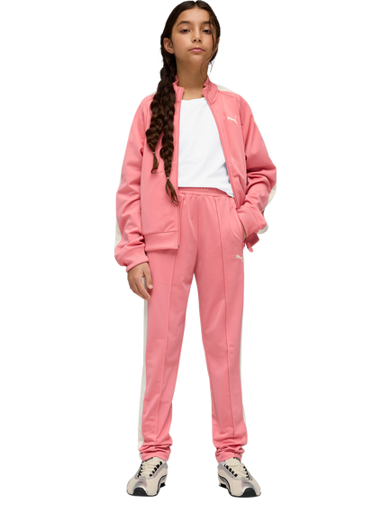 PUMA Kids Pintuck Track Trousers - view 2, Pink Mid
