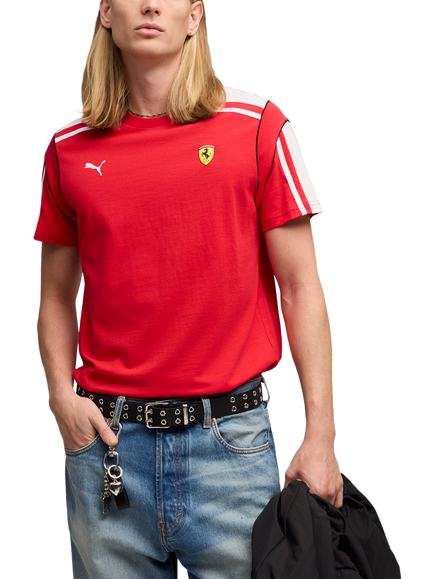 PUMA Scuderia Ferrari MT7 T-Shirt, Rosso Corsa