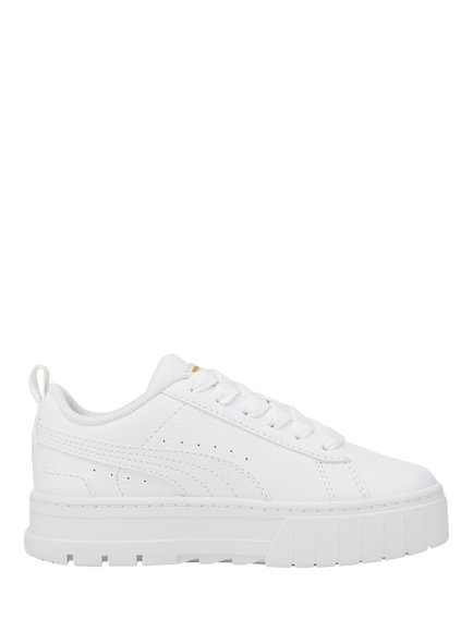 PUMA Kids' Mayze Lace Up Trainers, White