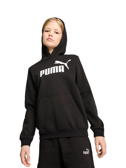 PUMA Kids' No. 1 Logo Fleece Hoodie, Black