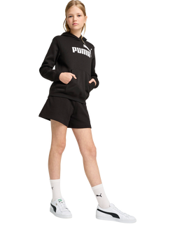 PUMA Kids' No. 1 Logo Fleece Hoodie - view 2, Black