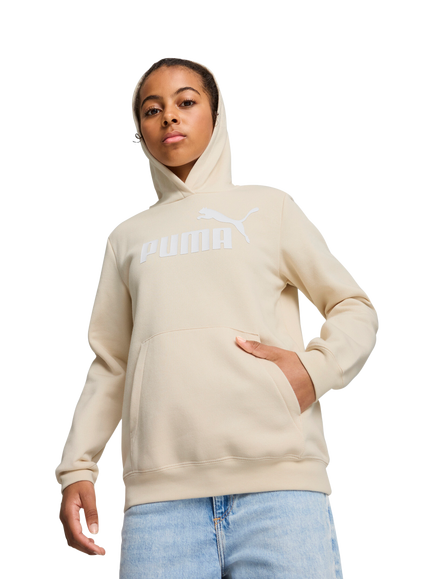 PUMA Kids' No. 1 Logo Fleece Hoodie, Alpine Snow