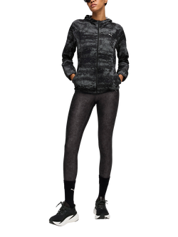 PUMA Run Velocity Printed Tights, Puma Black - view 2, Puma Black