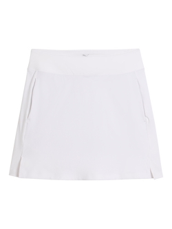 PUMA Cloudspun Lana Golf Skirt, White Glow