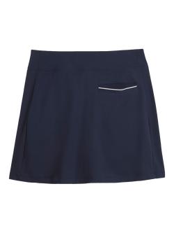 PUMA Cloudspun Lana Golf Skirt - view 2, Deep Navy
