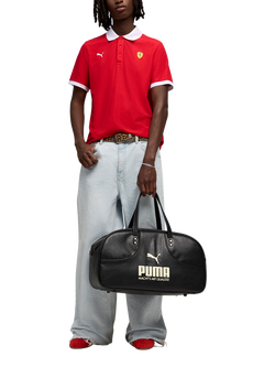 PUMA Scuderia Ferrari Pique Polo Shirt - view 2, Rosso Corsa