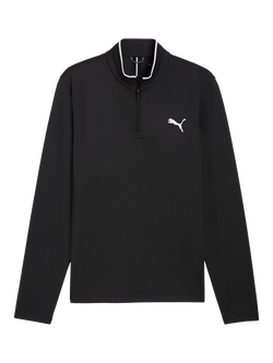 PUMA Quarter Zip dryCELL Tech Golf Jacket, Puma Black