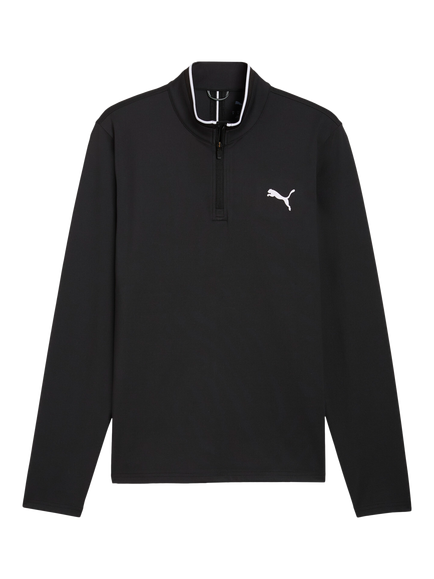 PUMA Quarter Zip dryCELL Tech Golf Jacket, Puma Black