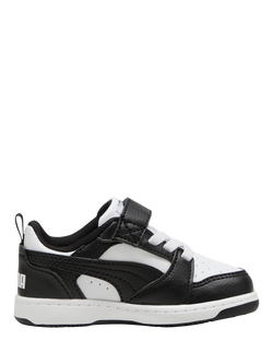 PUMA Kids' Rebound v6 Low Trainers, White Winter