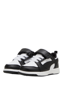 PUMA Kids' Rebound v6 Low Trainers - view 2, White Winter