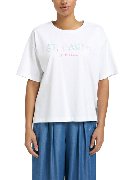 Smith & Soul Cotton Boxy T-Shirt, White, White