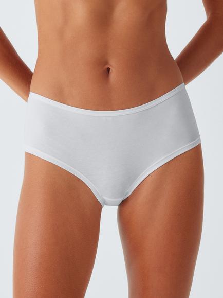 John Lewis Cotton Rich Shorty Knickers, Pack of 5, Multi - view 2, Multi