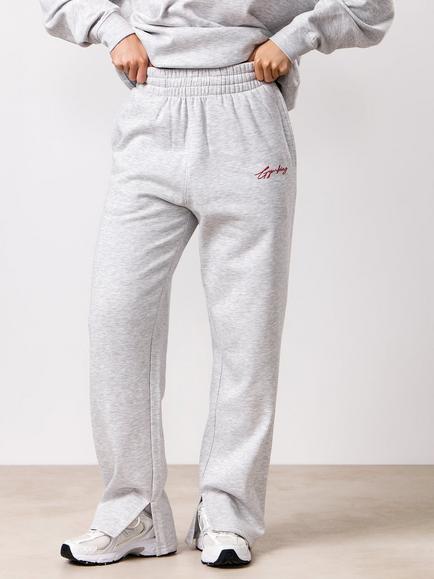 Gym King Mindset Joggers, Snow Marl, Snow Marl