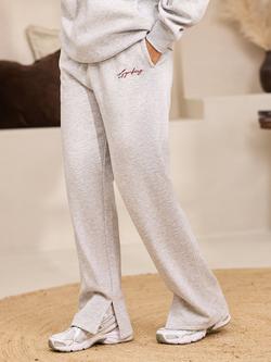 Gym King Mindset Joggers, Snow Marl - view 2, Snow Marl