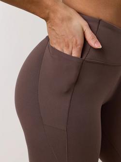 Gym King Redefined Sports Leggings - view 2, Deep Mocha