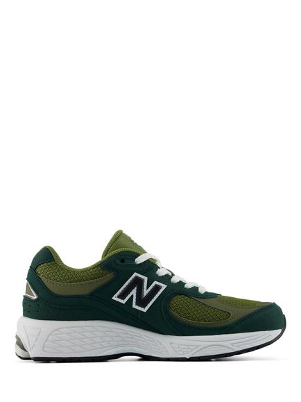 New Balance Kids' 2002 Lace-Up Trainers, Green, Green