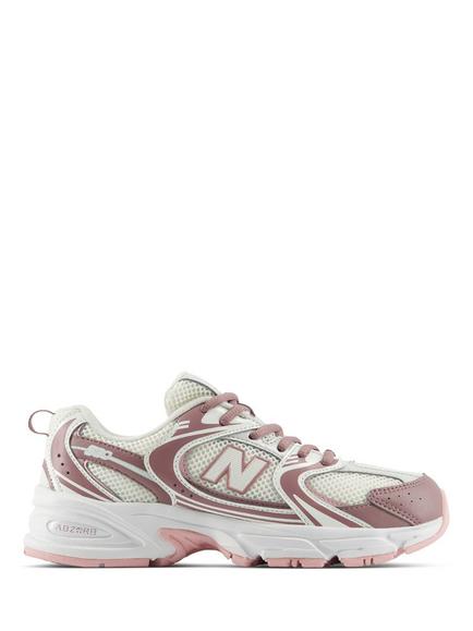 New Balance Kids' 530 Lace Trainers, Pebble/Sea Salt, Pebble/Sea Salt