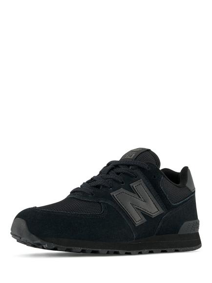 New Balance Kids' 574 Trainers, Black - view 2, Black