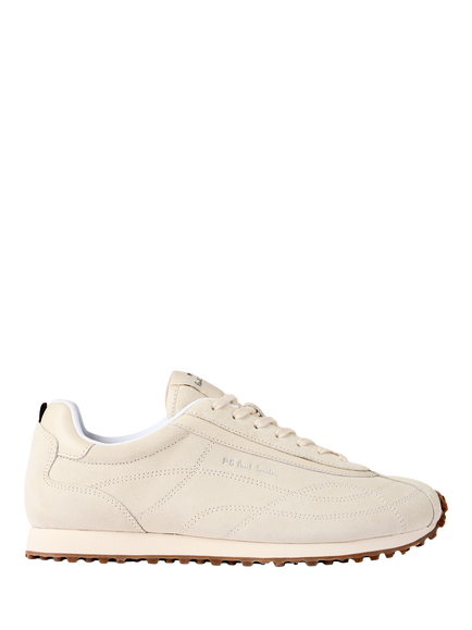 PS Paul Smith Haskell Suede Trainers, Off White, Off White