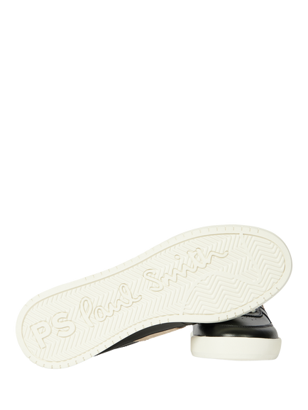 PS Paul Smith Rye Leather Trainers, Black - view 2, Black
