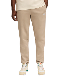 PUMA Men's Cotton Blend No.1 Logo Joggers, Natural Beige