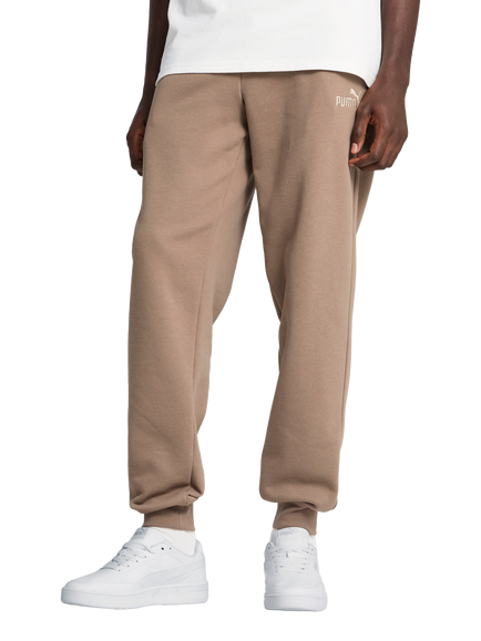 PUMA Men's Cotton Blend No.1 Logo Joggers, Mid Brown
