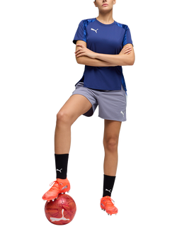 PUMA Women's Football Shorts - view 2, Grey Mid