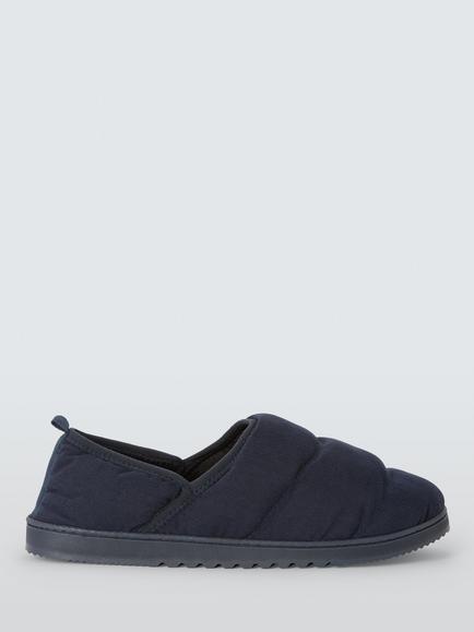 John Lewis Fara Slippers, Midnight, Midnight