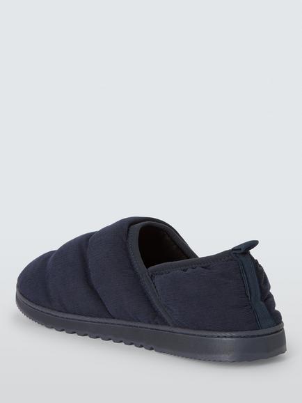 John Lewis Fara Slippers, Midnight - view 2, Midnight