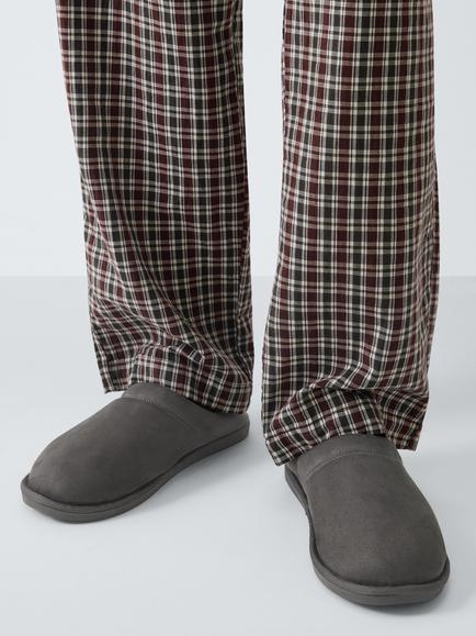 John Lewis Killegray Slippers, Charcoal - view 2, Charcoal