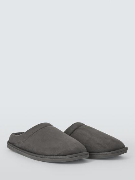 John Lewis Killegray Slippers, Charcoal - view 2, Charcoal