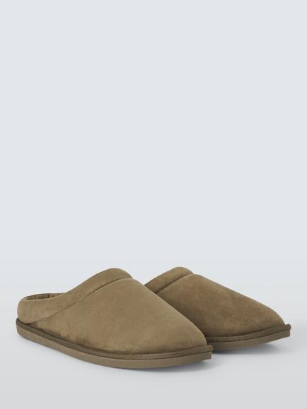 John Lewis Killegray Slippers, Chestnut - view 2, Chestnut
