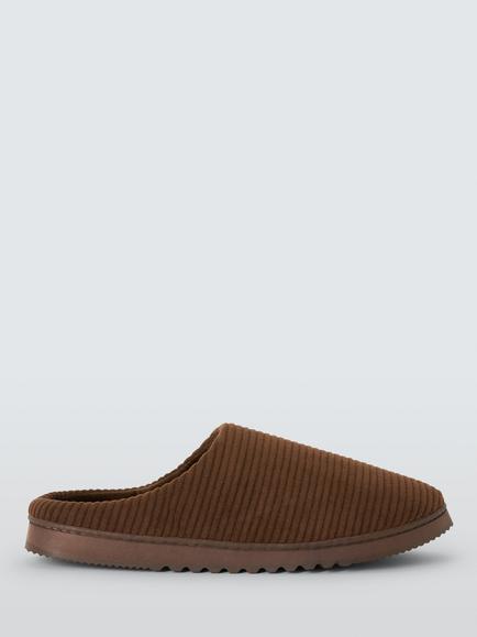 John Lewis Skye Slippers, Cappuccino, Cappuccino