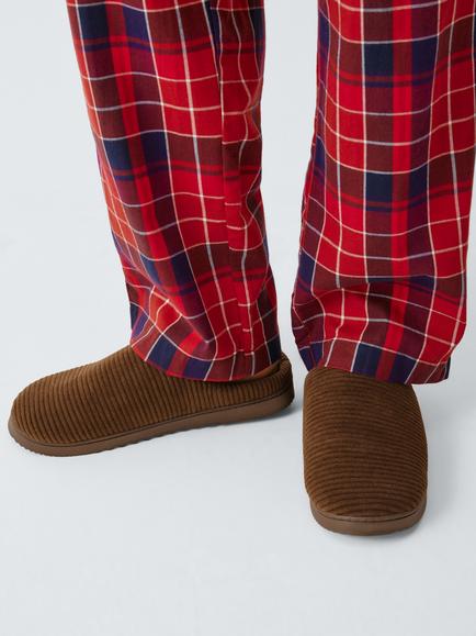 John Lewis Skye Slippers, Cappuccino - view 2, Cappuccino