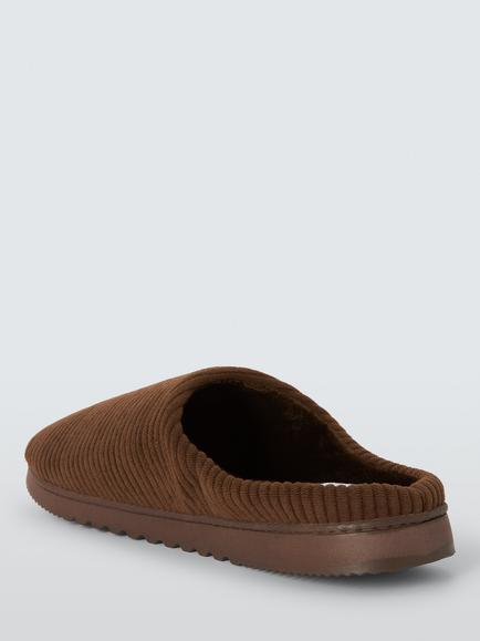 John Lewis Skye Slippers, Cappuccino - view 2, Cappuccino