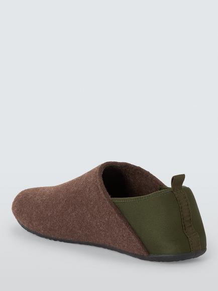 John Lewis Westray Slippers, Forest - view 2, Forest