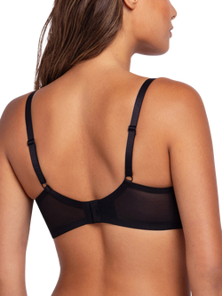 Dorina Willa Padded Demi Bra, Black - view 2, Black