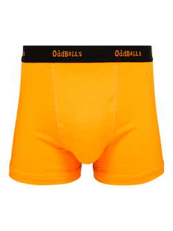 OddBalls Stretch Cotton Plain Boxers, Pack of 3 - view 2, Apricots/Black/White