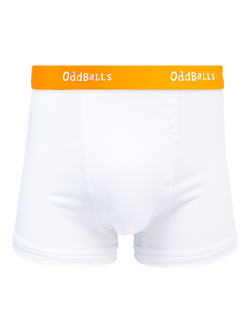 OddBalls Stretch Cotton Plain Boxers, Pack of 3 - view 2, White