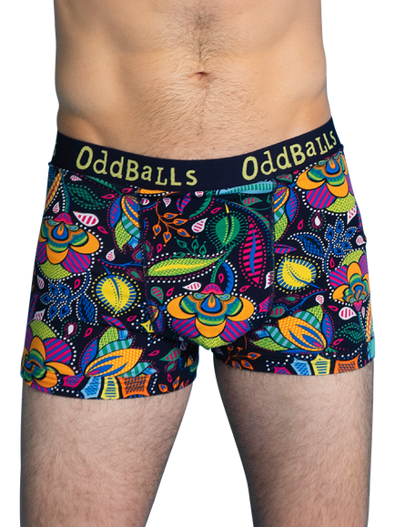 OddBalls Pattern Mix Cotton Boxers, Multi - view 2, Multi