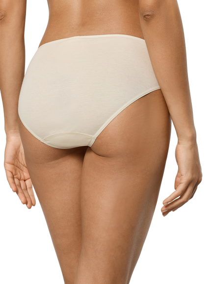 Hanro Belen Kalea Embroidered Floral Briefs - view 2, Summer Sand