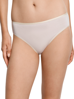 Hanro Seamless High Cut Brief Knickers, Honeydew, Honeydew
