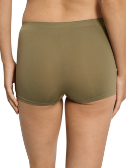 Hanro Touch Feeling Boy Shorts - view 2, Covert Green