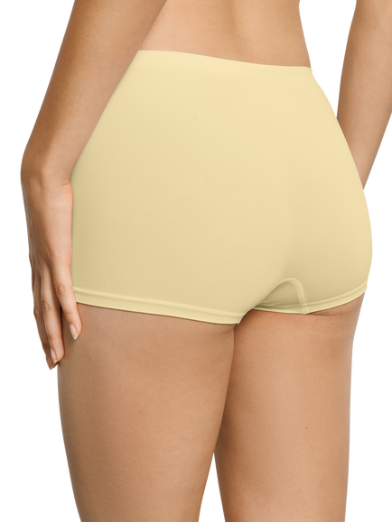 Hanro Touch Feeling Boy Shorts - view 2, Vanilla Highlight